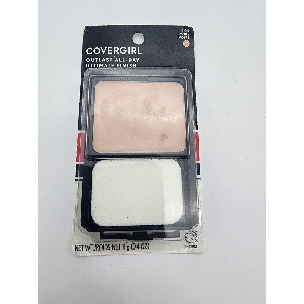 CoverGirl Outlast All-Day Ultimate Finish 3-in-1 Foundation, Ivory 405, 0.4 oz‎